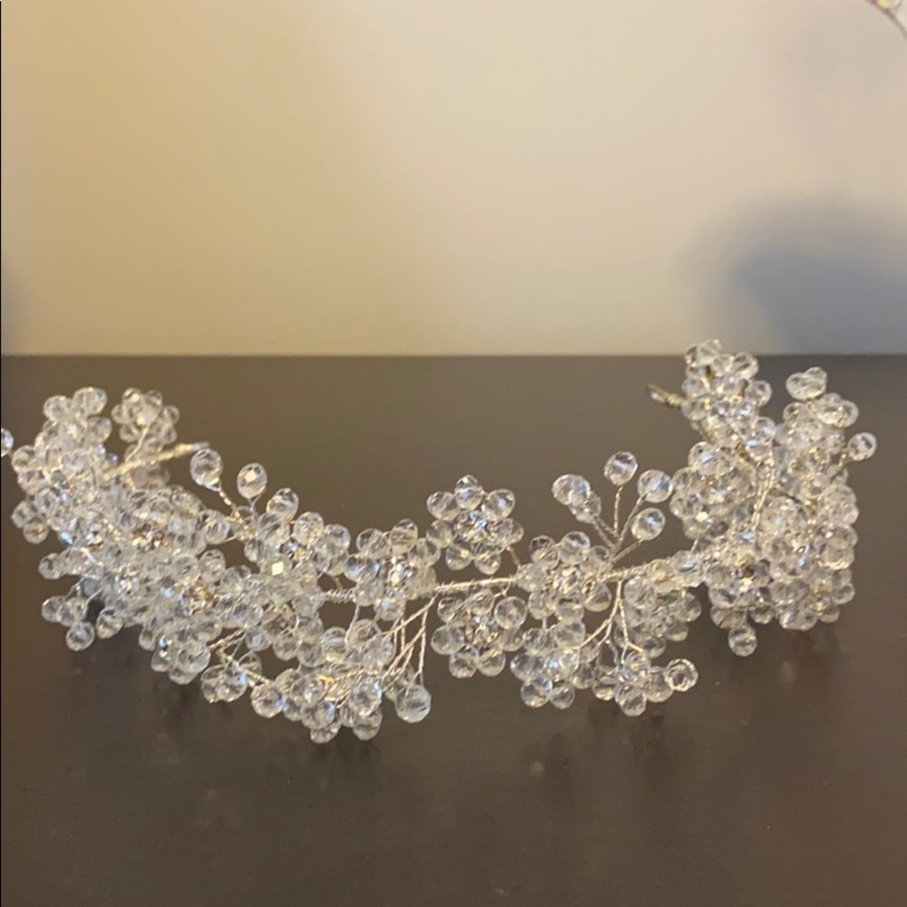 Floral Crystal Hair Piece